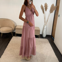 ROBE ROSE SOLEIL - La Petite Somptueuse