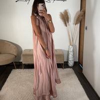 ROBE ROSE URIA - La Petite Somptueuse