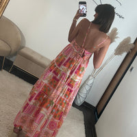 ROBE ROSE VALENCIA - La Petite Somptueuse