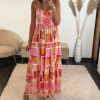 ROBE ROSE VALENCIA - La Petite Somptueuse