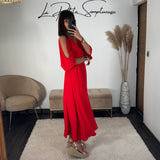 ROBE ROUGE MELISSA - La Petite Somptueuse