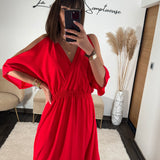 ROBE ROUGE MELISSA - La Petite Somptueuse