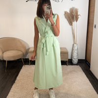 ROBE VERT D'EAU HELENA - La Petite Somptueuse