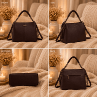 SAC A MAIN CHOCO ANSE CORDONS - La Petite Somptueuse