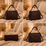 SAC A MAIN CHOCO ANSE CORDONS - La Petite Somptueuse