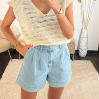 SHORT EN JEAN JULES - La Petite Somptueuse