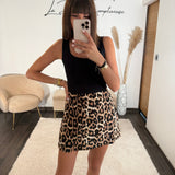 SHORT LEOPARD MIRRY - La Petite Somptueuse