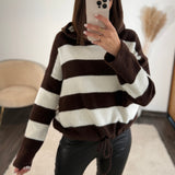 SWEET EN LAINE RAYÉ CHOCO ALAN - La Petite Somptueuse