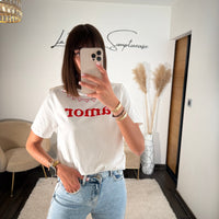 T - SHIRT AMOR RED - La Petite Somptueuse