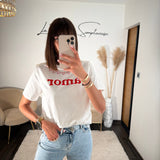 T - SHIRT AMOR RED - La Petite Somptueuse