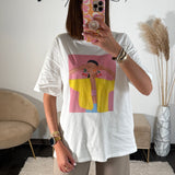 T - SHIRT BLANC TREXY - La Petite Somptueuse