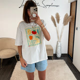 T-SHIRT HELLO SUMMER - La Petite Somptueuse