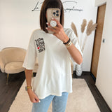 T - SHIRT MORE AMOR LEOPARD - La Petite Somptueuse