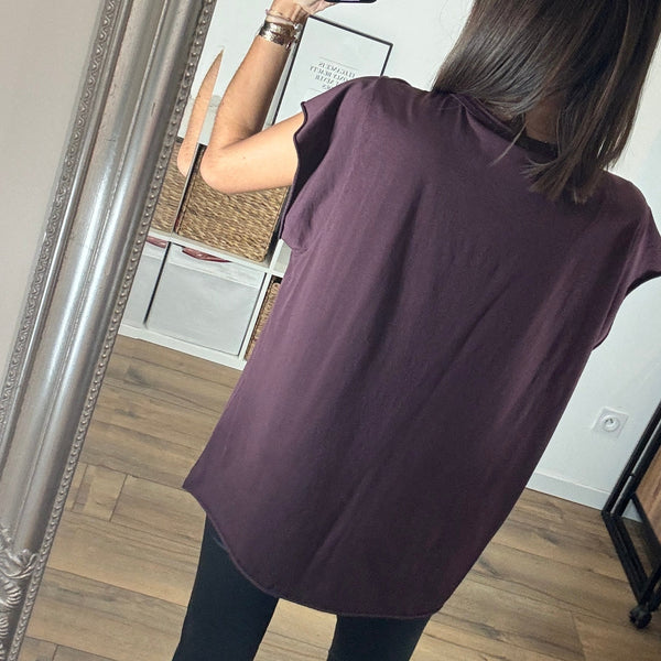 T - SHIRT PRUNE DAN - La Petite Somptueuse