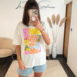 T - SHIRT SLOW LIVING LIFE - La Petite Somptueuse