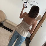 TOP BEIGE RUBAN - La Petite Somptueuse