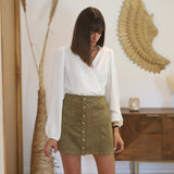 TOP BLANC NATHANAEL - La Petite Somptueuse