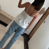 TOP BLANC RUBAN - La Petite Somptueuse