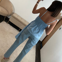 TOP BLEU RUBAN - La Petite Somptueuse