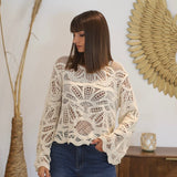 TOP CROCHET HELLY - La Petite Somptueuse