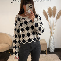 TOP CROCHET PALMA - La Petite Somptueuse