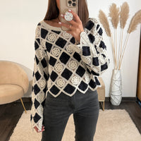 TOP CROCHET PALMA - La Petite Somptueuse