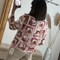 TOP CROCHET TERRACOTTA TAHO - La Petite Somptueuse