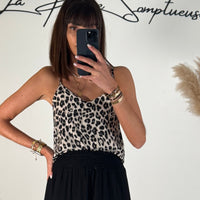 TOP LEOPARD MAEL - La Petite Somptueuse