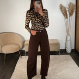 TOP LONGUES MANCHES LEOPARD MATTY - La Petite Somptueuse