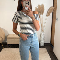 TOP MARINIERE ERWAN - La Petite Somptueuse