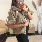 VESTE BEIGE ALBANE - La Petite Somptueuse