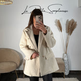 VESTE BEIGE CHARLIE - La Petite Somptueuse