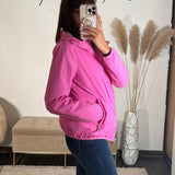 VESTE IMPERMEABLE FUCHSIA ZOE - La Petite Somptueuse