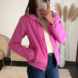 VESTE IMPERMEABLE FUCHSIA ZOE - La Petite Somptueuse