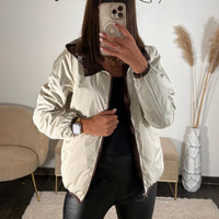 VESTE IMPERMEABLE MARRON - La Petite Somptueuse