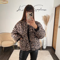 VESTE LEOPARD TIPHAINE - La Petite Somptueuse
