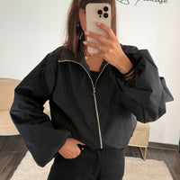 VESTE NOIRE CALLIE - La Petite Somptueuse