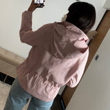 VESTE RAYEE ROUGE MELIA - La Petite Somptueuse