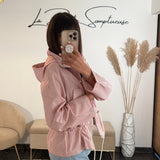 VESTE RAYEE ROUGE MELIA - La Petite Somptueuse