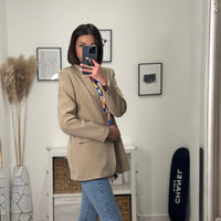 BLAZER TAUPE GABY - La Petite Somptueuse