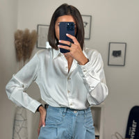 CHEMISE BLANC AMANDINE - La Petite Somptueuse