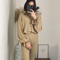 ENSEMBLE BEIGE BAYA - La Petite Somptueuse