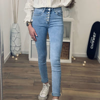 JEAN SKINNY BLEU JORYS - La Petite Somptueuse