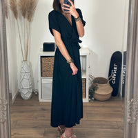 ROBE NOIRE CHLOE - La Petite Somptueuse