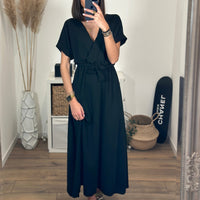 ROBE NOIRE CHLOE - La Petite Somptueuse