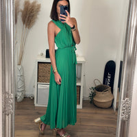 ROBE VERTE JENNA - La Petite Somptueuse