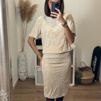 TOP BEIGE ASSIA - La Petite Somptueuse