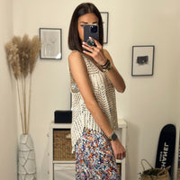 TOP ECRU LORIS - La Petite Somptueuse